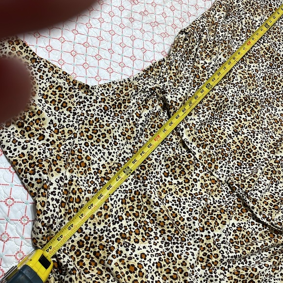 Carole  hochman leopard print cotton robe - Picture 8 of 8